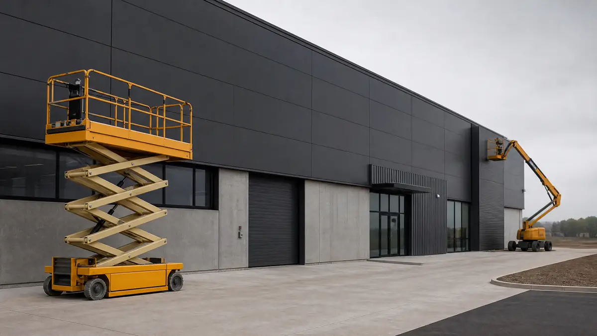 Industrial access environment for Evansville, IN